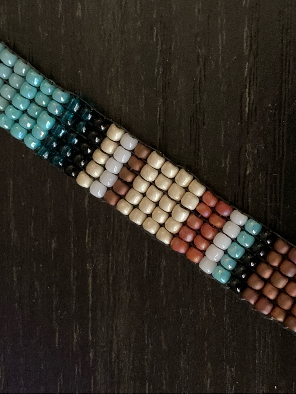7” Handmade Blanket Seed Bead Bracelets - Picture 6 of 8